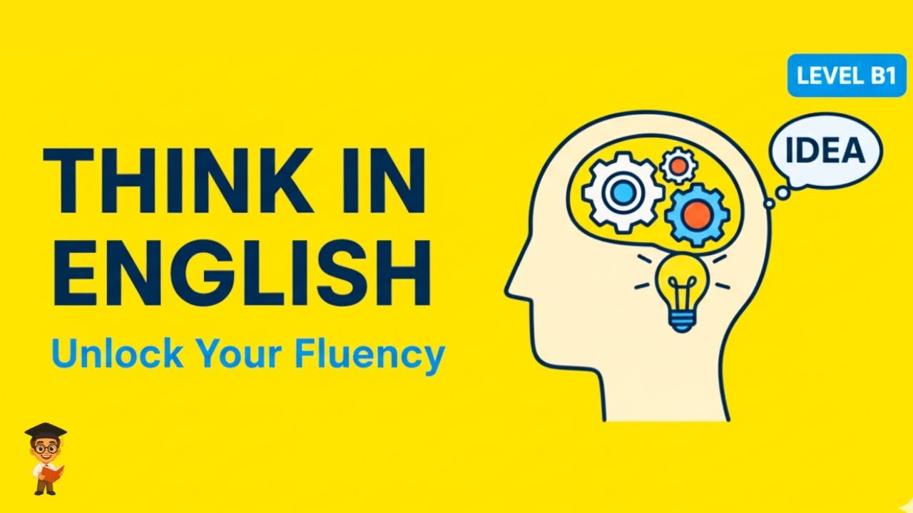 How to Think in English | Simple Daily English Mindset | Fluency Practice for Beginners