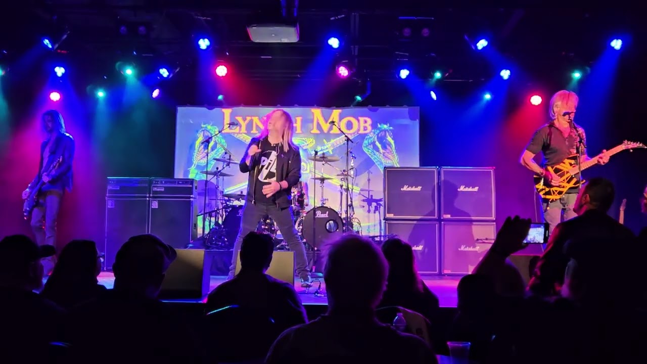 Lynch Mob performs 'Dream Warriors' at the Tupelo Music Hall in Derry, NH - 2026-03-01