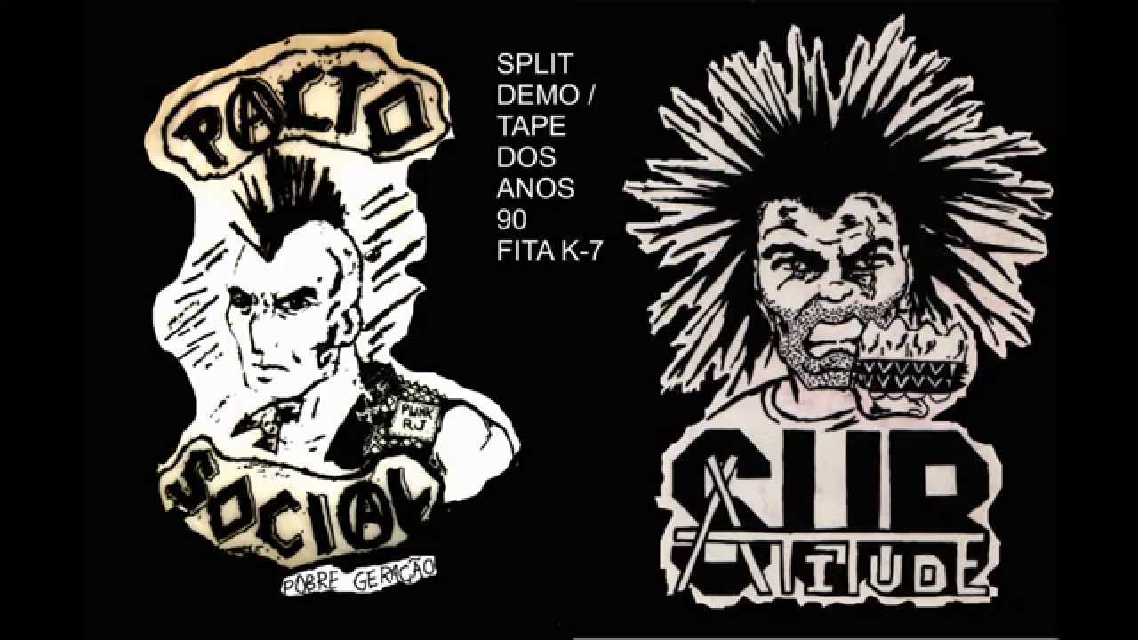 PACTO SOCIAL / SUB-ATITUDE -demo-tape punk anos 90