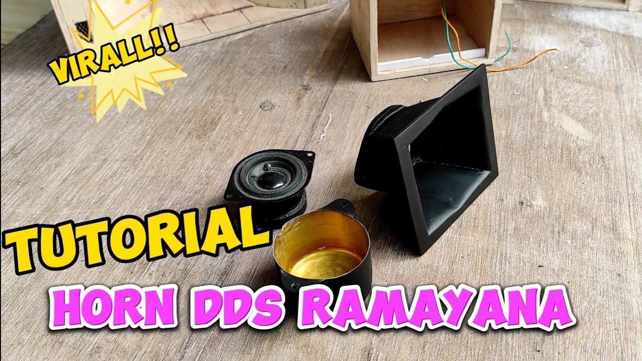 cara membuat horn middle ramayana, horn dds