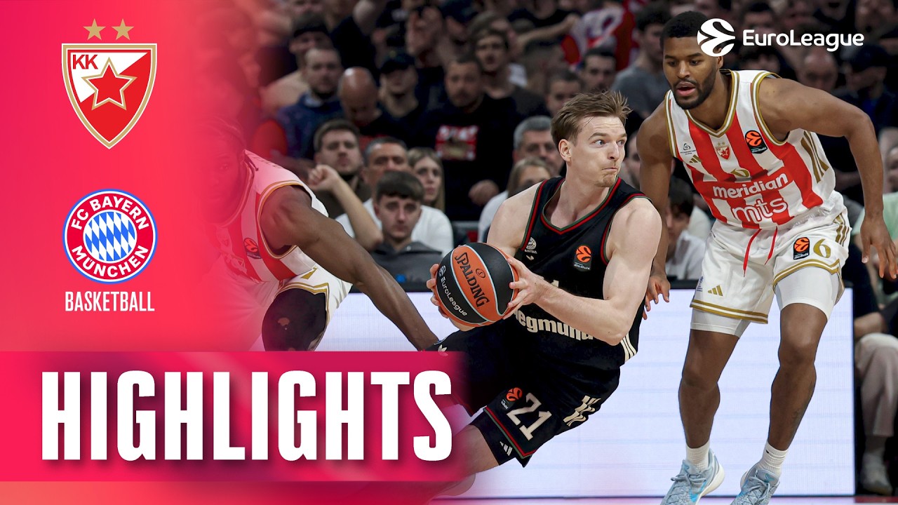 Bayern STOLE The Finish | Crvena Zvezda - FC Bayern Munich | R30 Basketball Highlights 2025-26