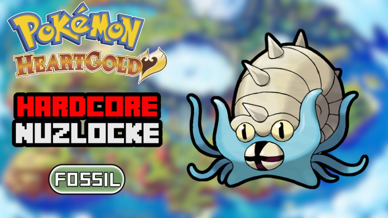 Pokemon HeartGold Hardcore Nuzlocke - FOSSIL Only (NO Items, NO Overleveling)