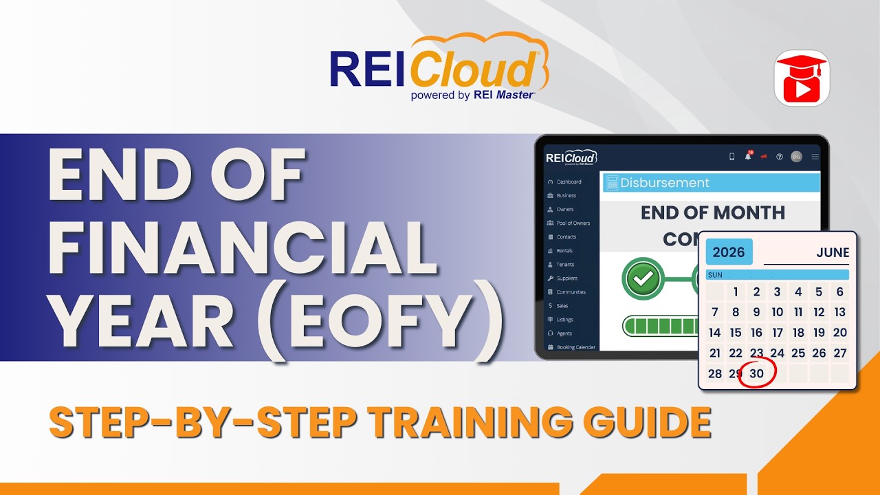 REI Cloud - End of Financial Year (EOFY)