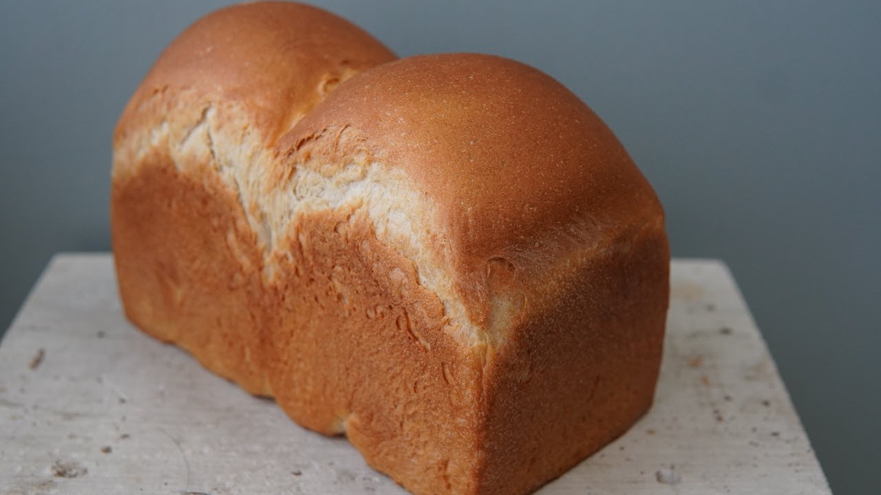 食パンの作り方【山型食パン】White Bread パンの作り方　How to make Japanese white bread.