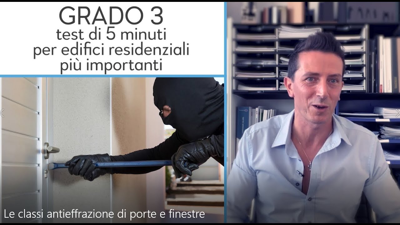 Sicurezza: Le classi antieffrazione di porte e finestre