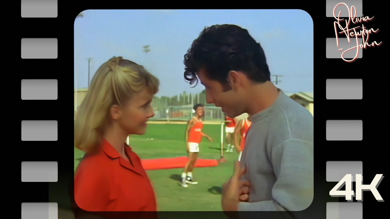 Olivia Newton-John and John Travolta - The Grease Megamix (4K Version)