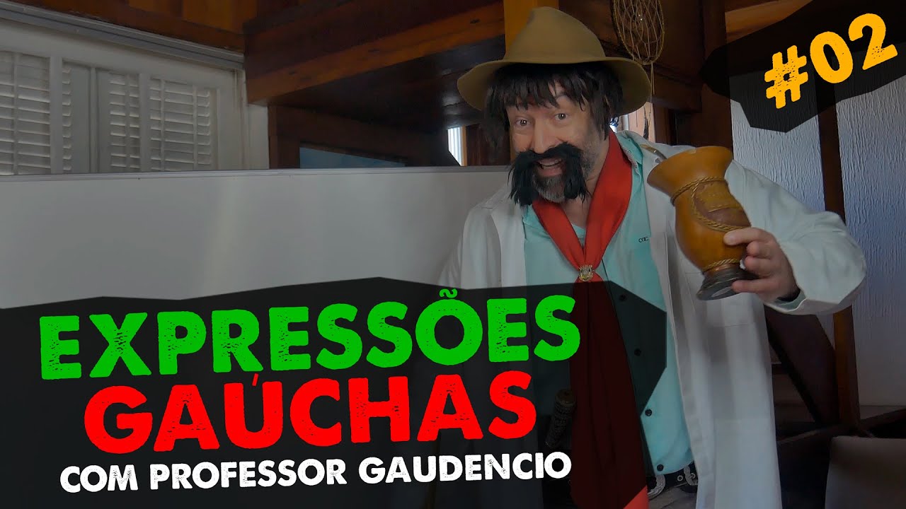 EXPRESSÕES GAÚCHAS com Professor Gaudêncio #02