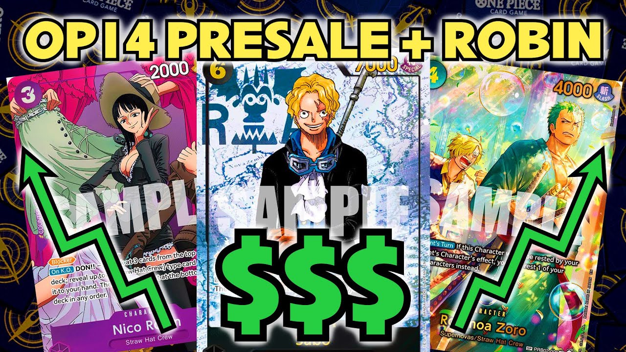 *OP13* Market Watch - OP14 Presale & Nico Robin