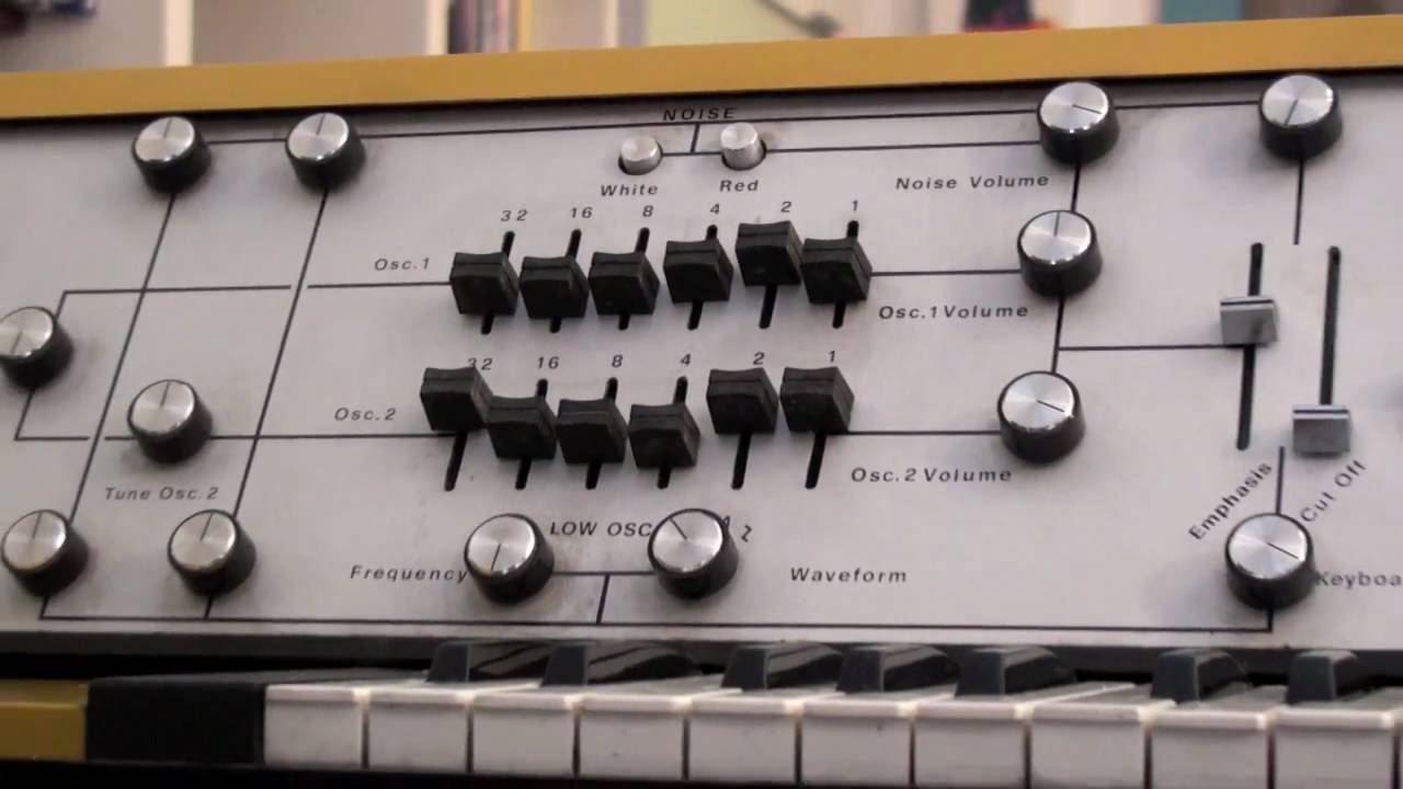 Steelphon S900 synthesizer