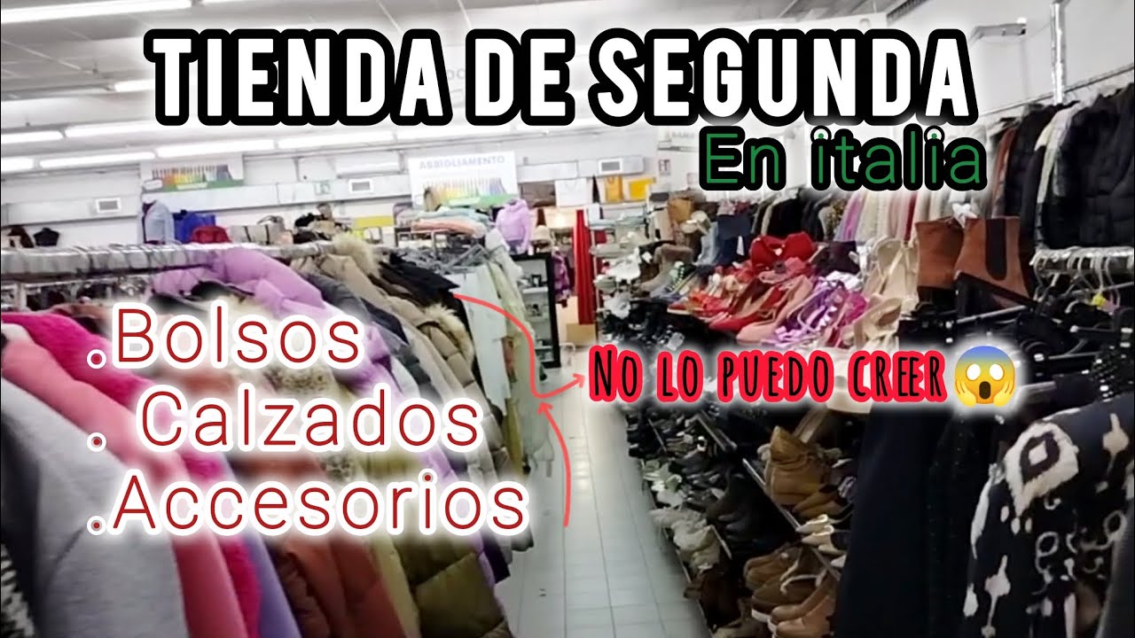 👉TIENDA DE SEGUNDA MANO EN ITALIA l Ropas, bolsas, accesorios y más! 🔥