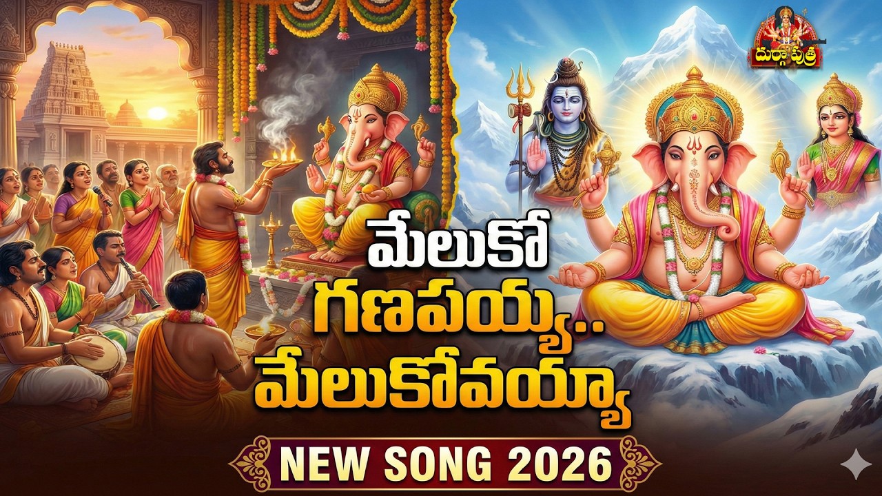 🙏 Ganesha Melukolupu Song 🌅 | ఉదయాన్నే ఈ పాట వింటే అంతా శుభమే జరుగుతుంది! ✨