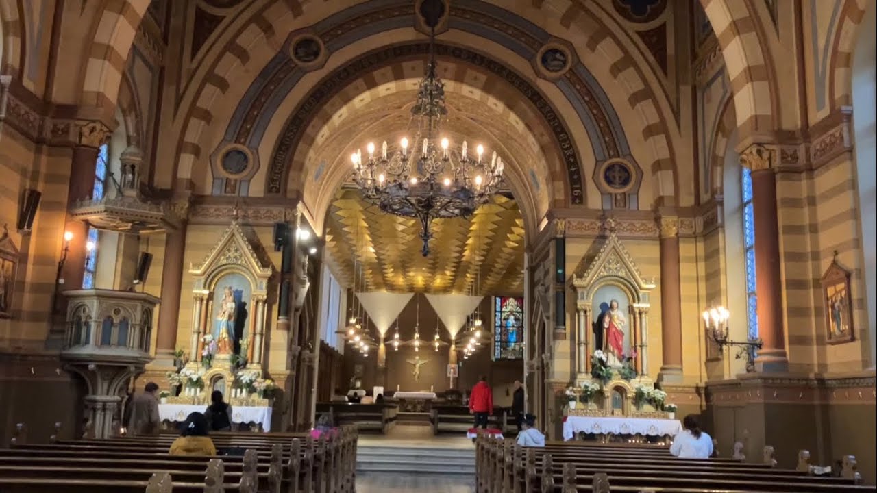 2024-05 Church tour Katolska Domkyrkan Stockholm, Sweden