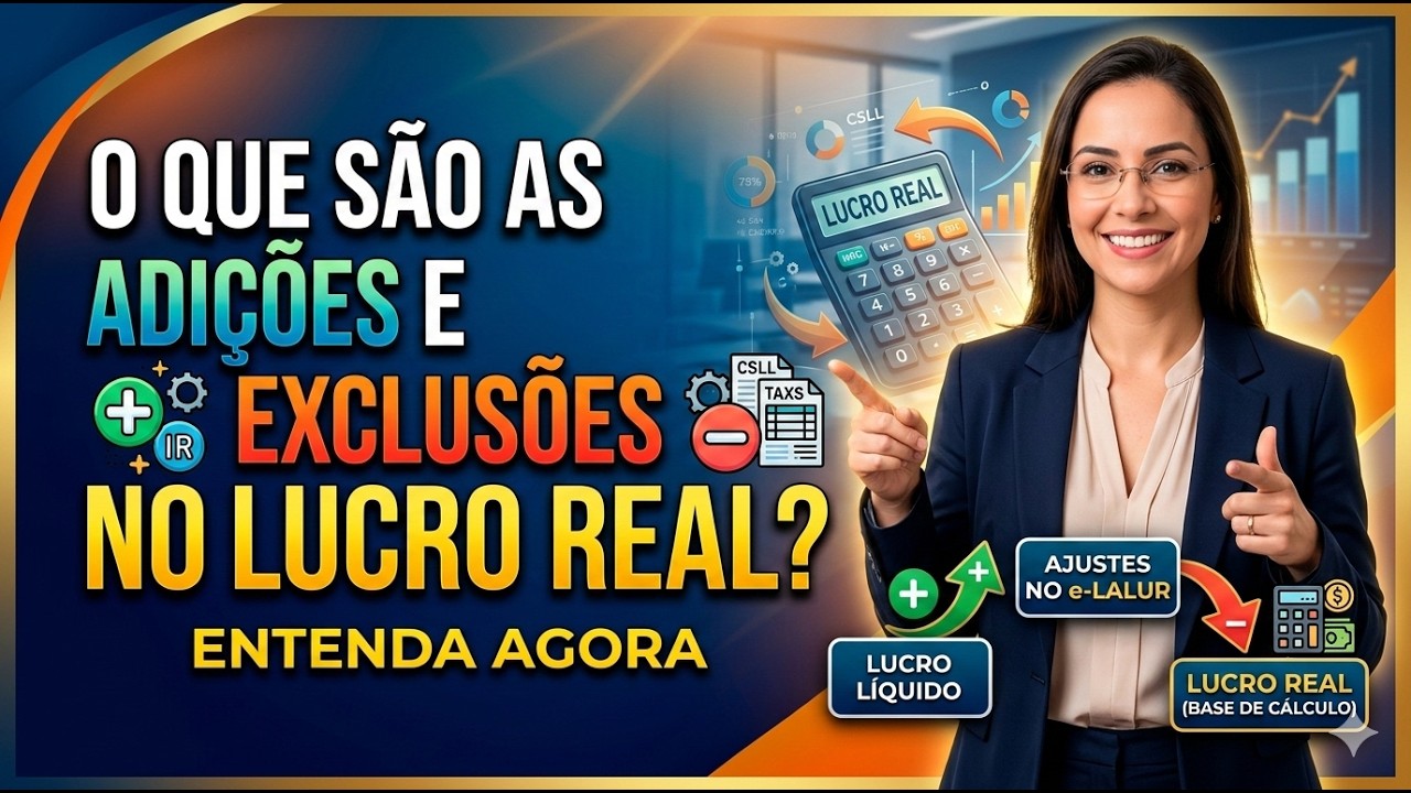 O que são as adições e exclusões no Lucro Real? Entenda agora.