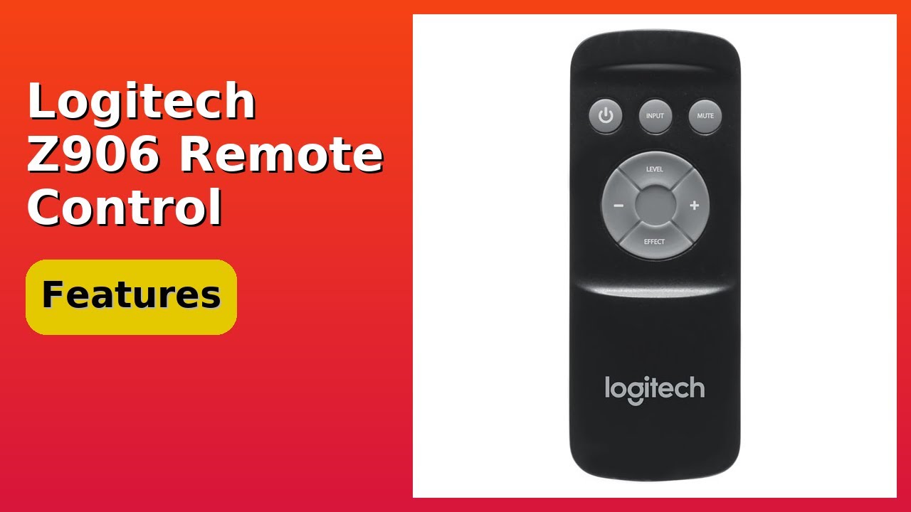 REVIEW (2025): Logitech Z906 Remote Control. Features.