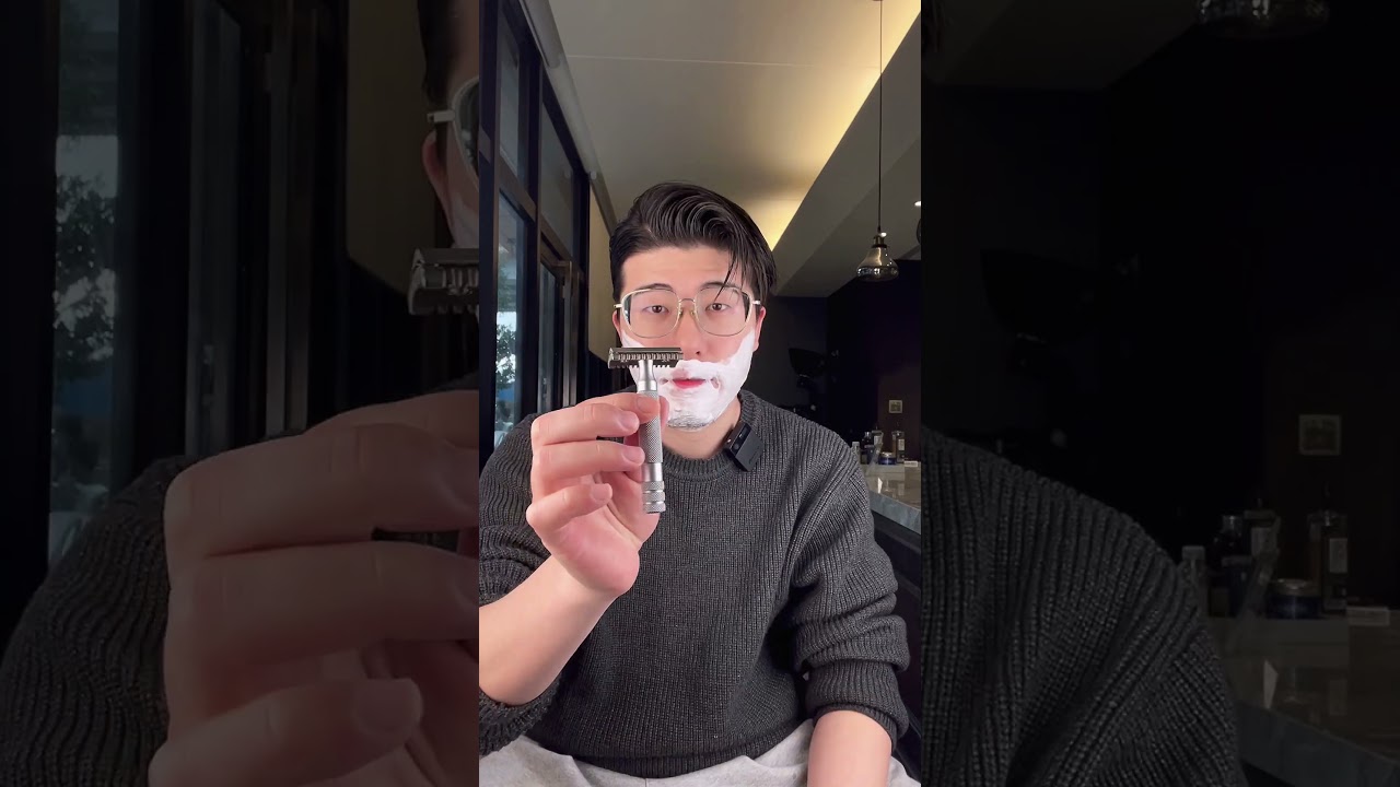 日常整理EP? #刮鬍子 #刮鬍刀 #刮鬍泡 #老式刮鬍刀 #刮鬍方式