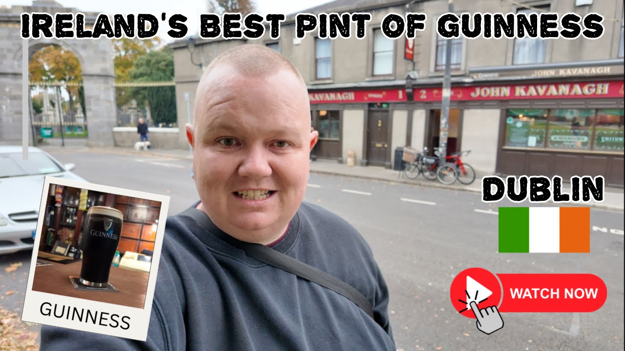ИДЕАЛЬНАЯ пинта GUINNESS в Ирландии — The Gravediggers Pub, Дублин (Джон Кавана)🍻 🇮🇪