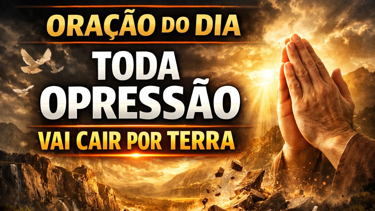 DEUS VAI TIRAR TODA PERTURBAÇÃO DA SUA VIDA
