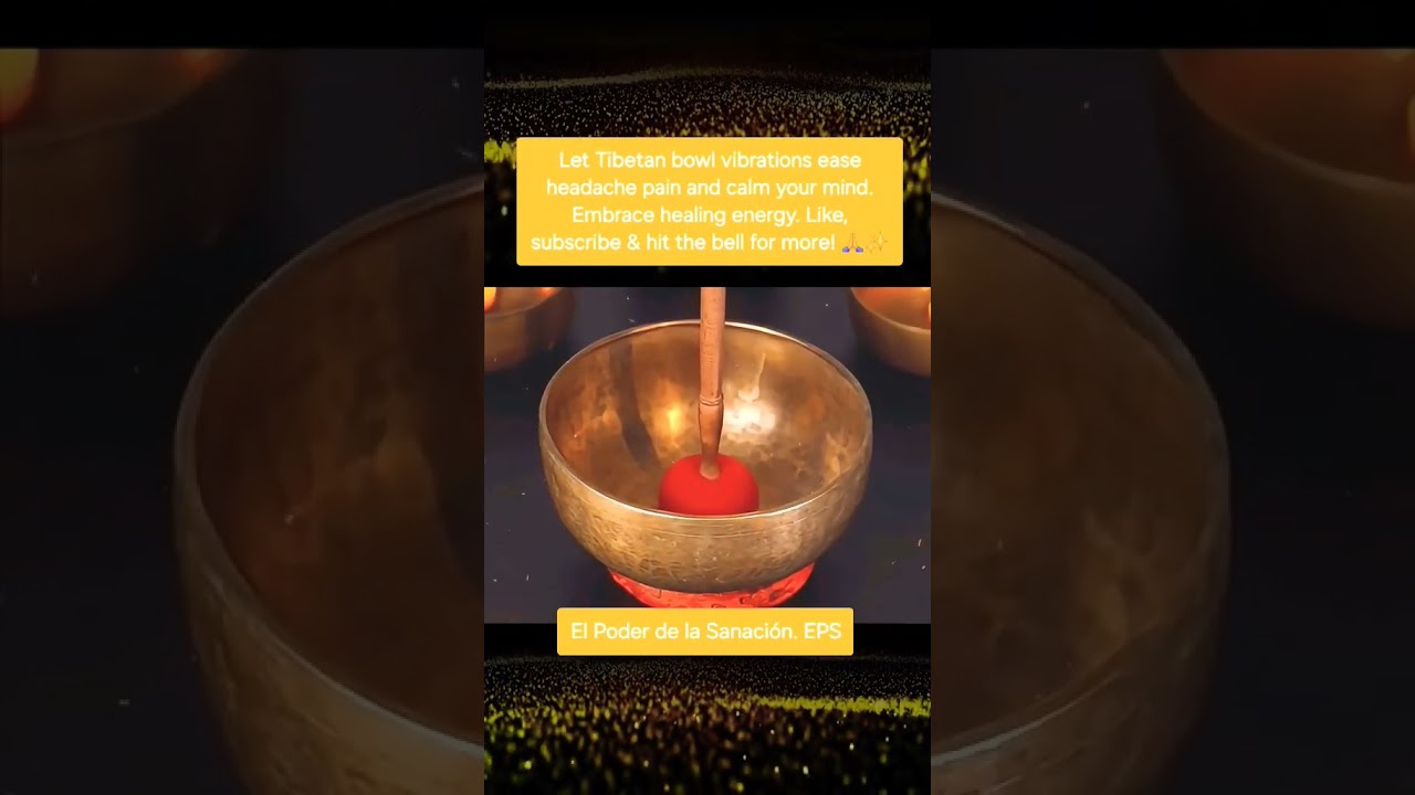 Instant Headache Relief: Tibetan Singing Bowl Sound Therapy for Calm and Clarity. #meditationmusic