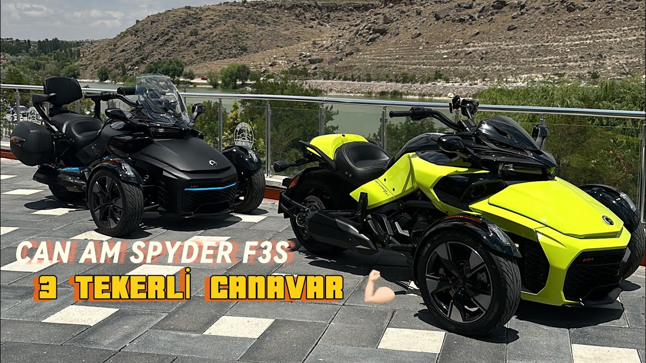CANAM SPYDER F3S TEST ETTİK 🚀  TOP SPEED 💪🏻 #vlog #vlogs #speed #racing