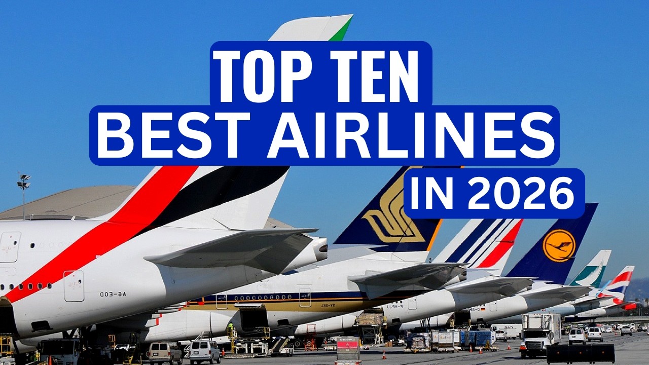 Top Ten BEST AIRLINES in the world in 2025