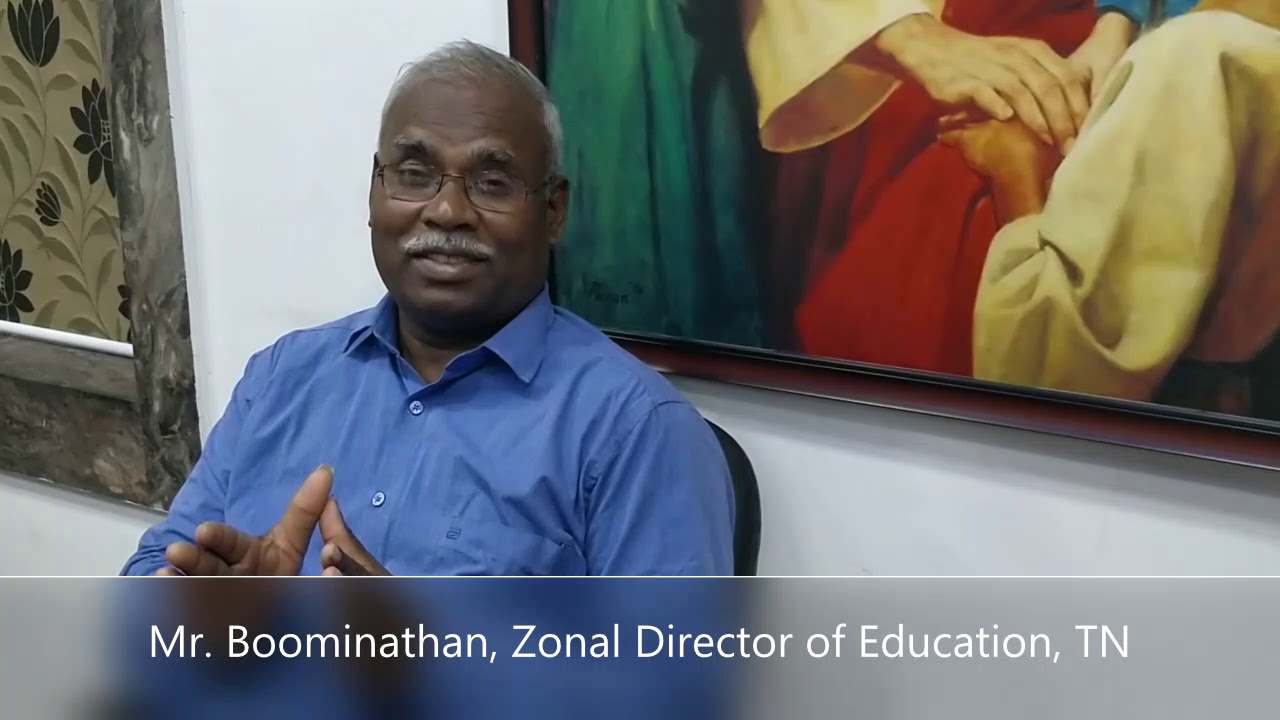 Feedback on Teachers training program by Crecers. Mr.Boominath, ZDE, TN