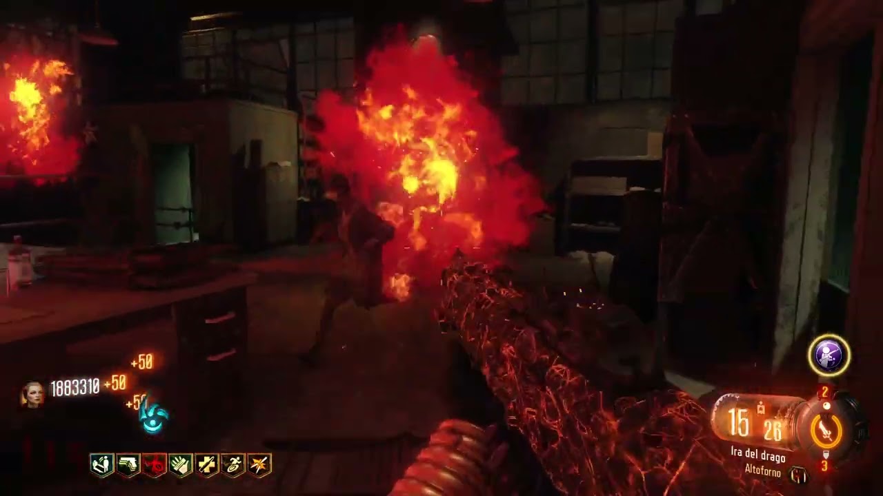 Unlocking Pack a Punch at round 115 on Shadows of Evil