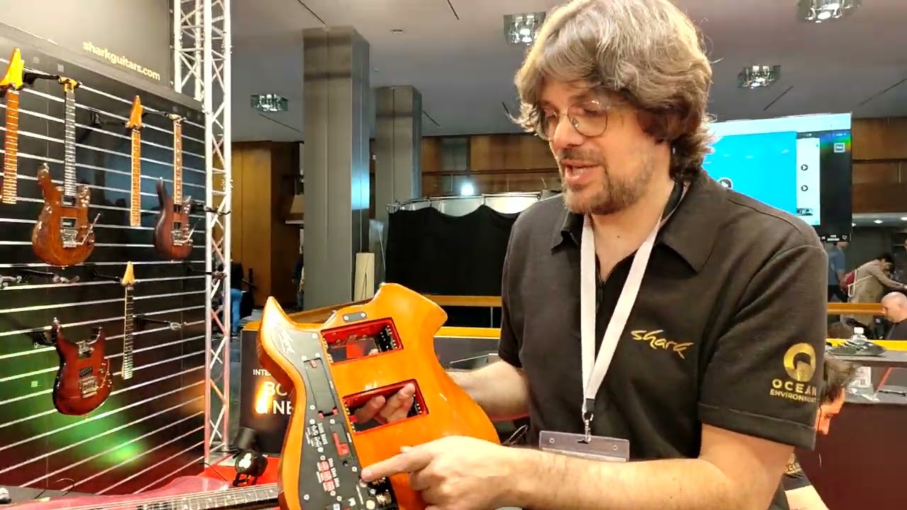 These guitars are next level! SHARK GUITARS at Guitar Summit 2024