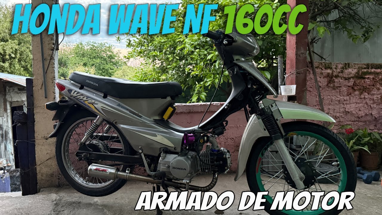 Honda Wave nf 160cc - Armado y puesta en marcha