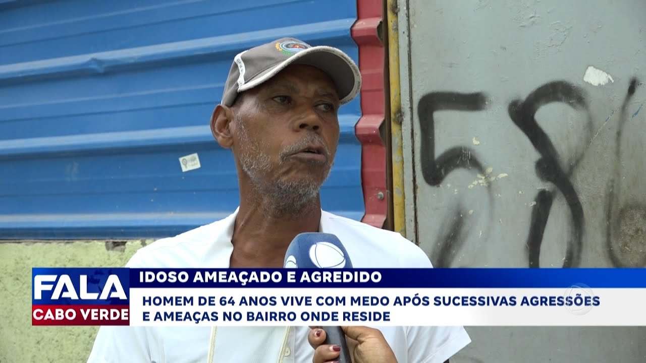 Homem de 64 anos vive com medo após múltiplas agressões e ameaças no seu bairro | Fala Cabo Verde