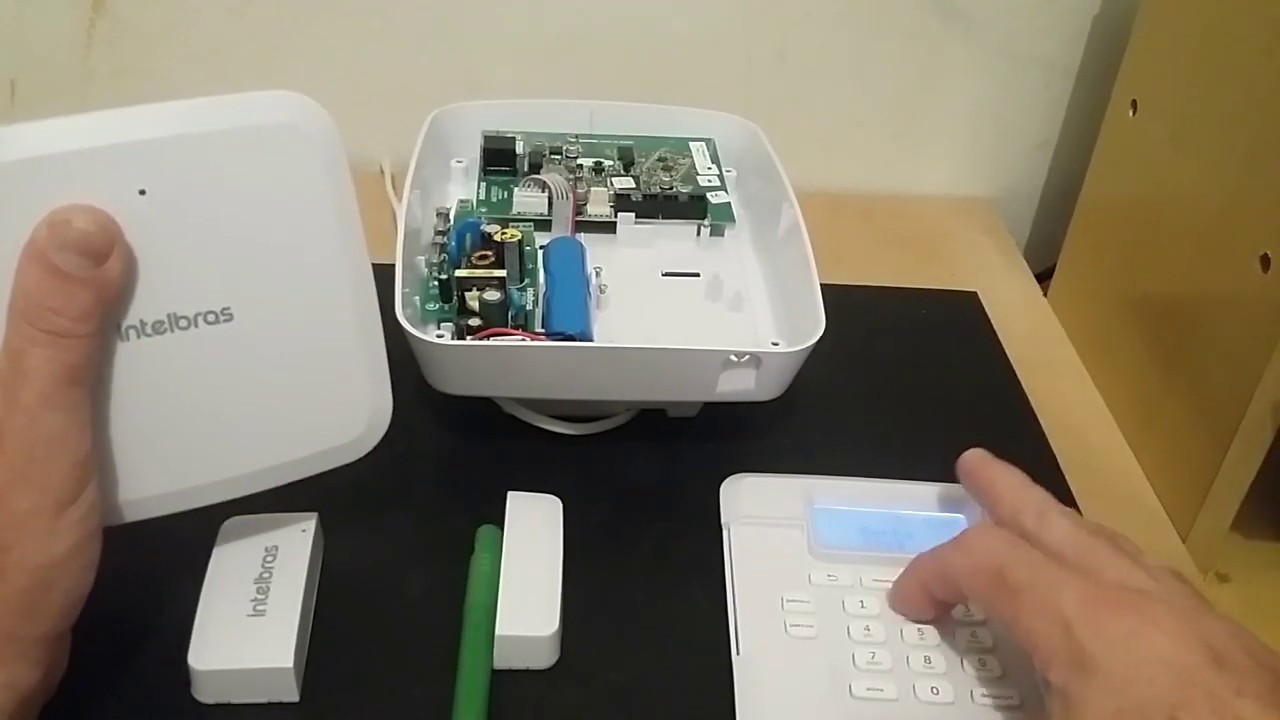 CONFIGURANDO CENTRAL DE ALARME AMT8000