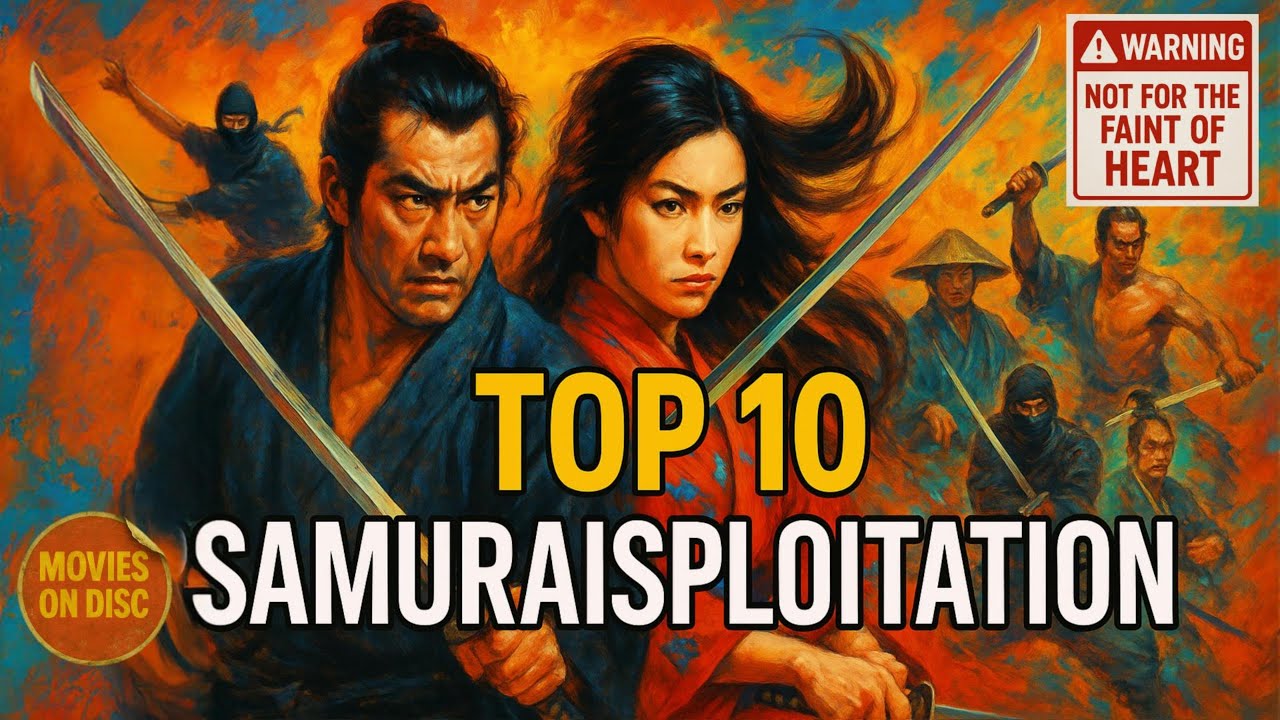 Top Ten Samuraisploitation Movies 4K