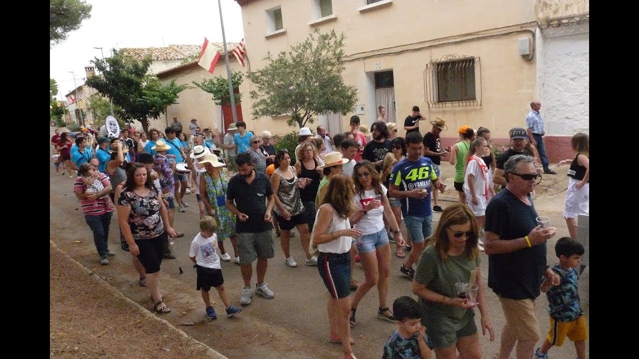 Vino andante fiestas Valmuel 2019