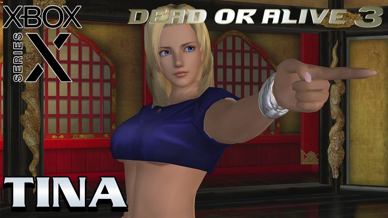 Dead Or Alive 3 (Xbox Series X) Tina Gameplay [Very Hard] - Story & Ending [4K 60FPS]