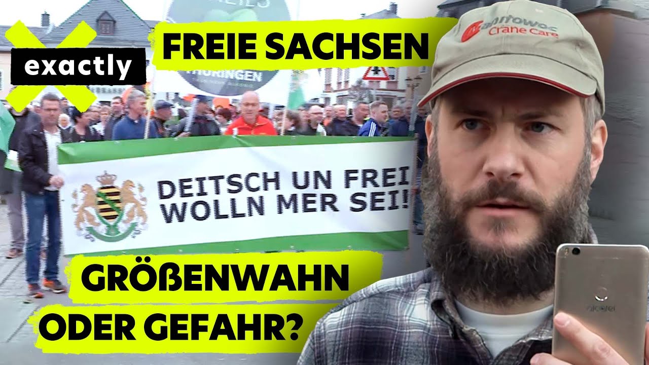 Die „Freien Sachsen“ – Rechtsextreme, Querdenker und Verschwörungsmythen | Doku | exactly