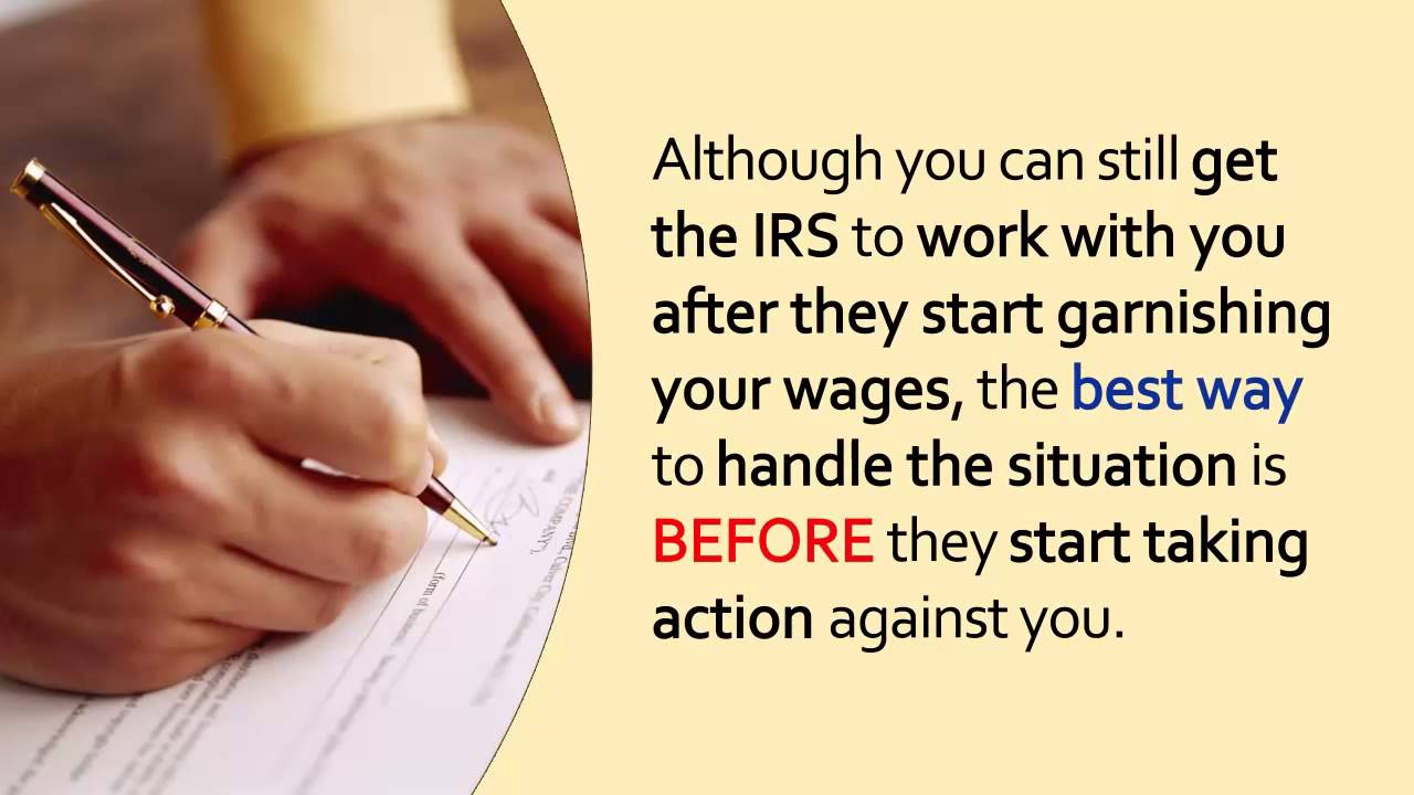 What is an IRS Wage Garnishment Release? Tax Help Colorado