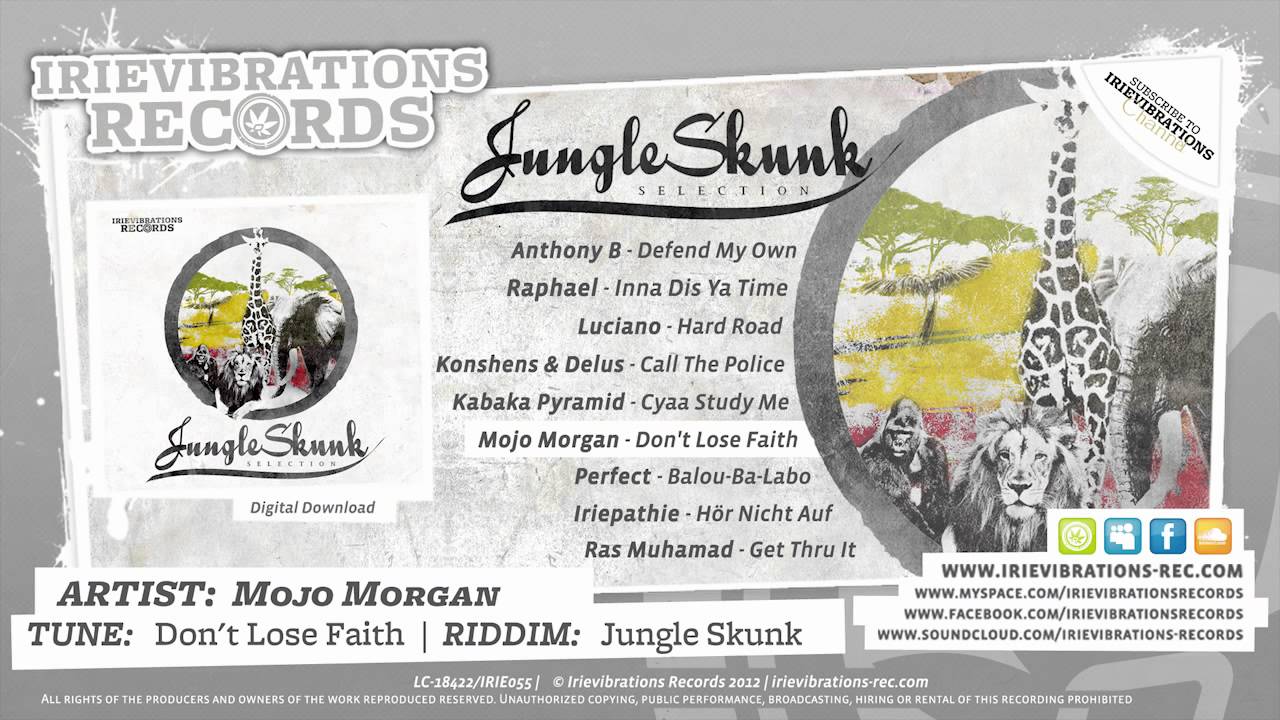 Irievibrations Records - Jungle Skunk Riddim (Selection MegaMix)