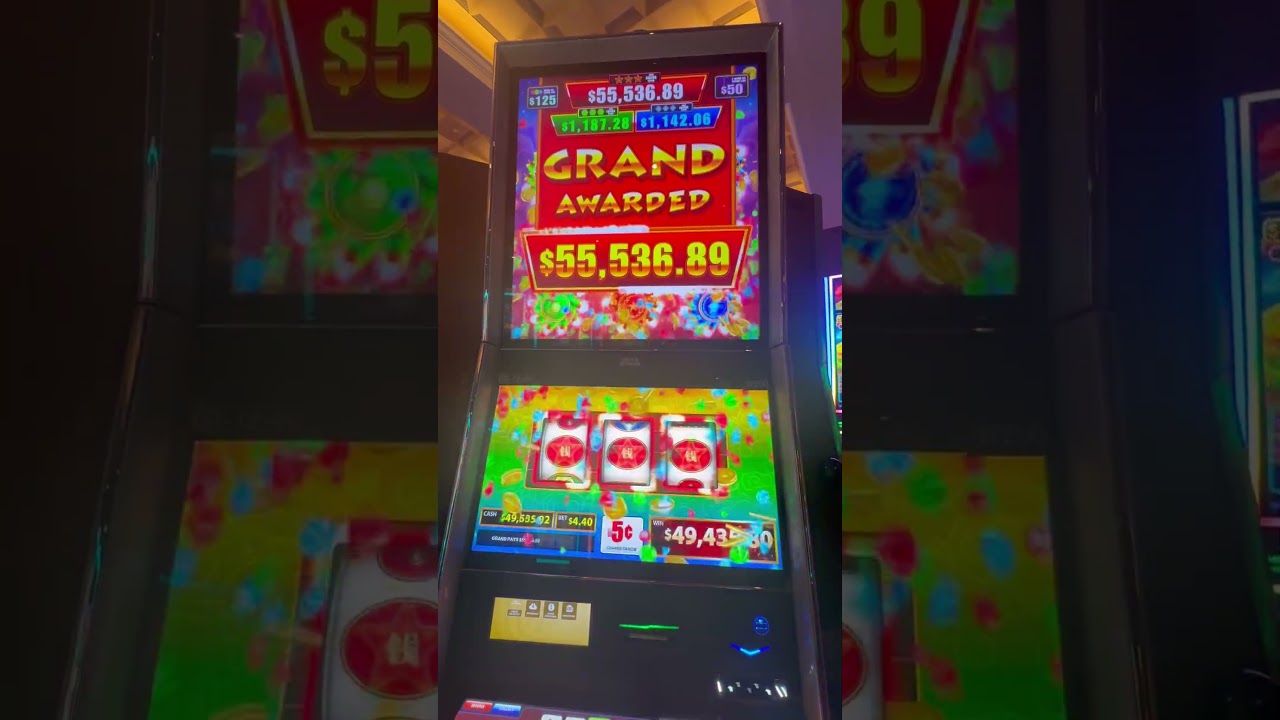 OMG!! My 1st GRAND JACKPOT! 😱 #slotnaround #grandjackpot #slotmachine #videoslots