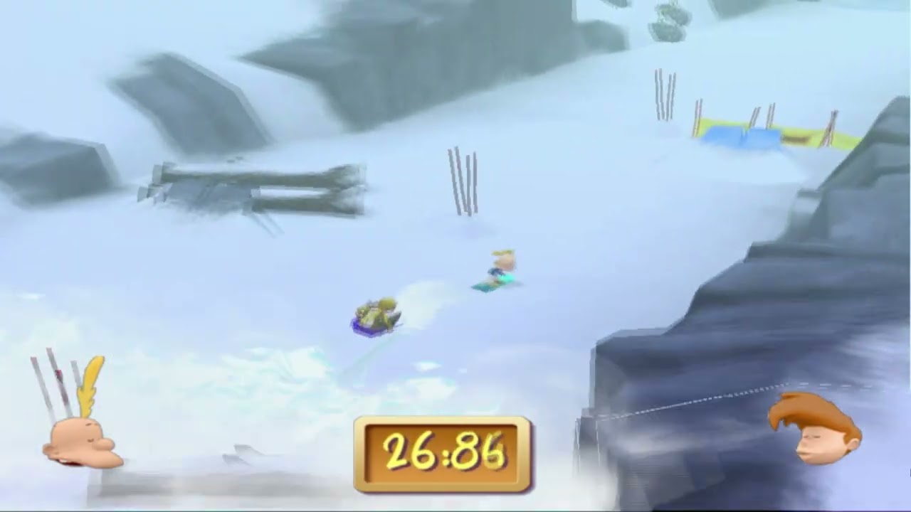 [WR] Titeuf Méga Compet’ (PS2) Speedrun Mortal avalanche Difficile (57:55)