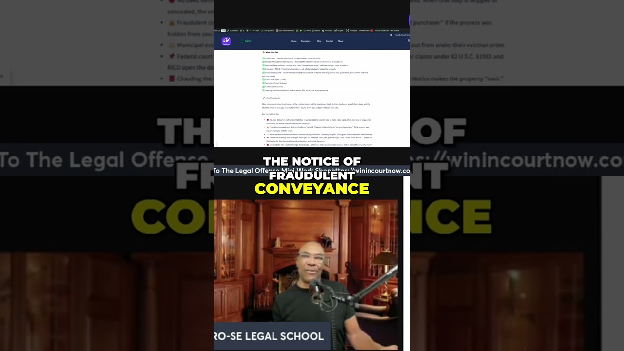 Cloud Your Title: Easy Legal Hack to Stop Fraud in Real Estate #shorts