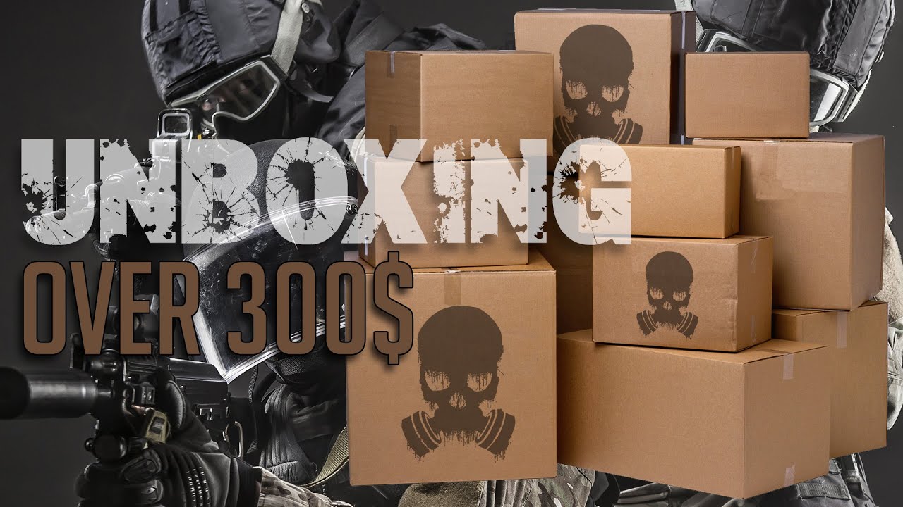 Airsoft UNBOXING over 300$ · STRM Airsoft España