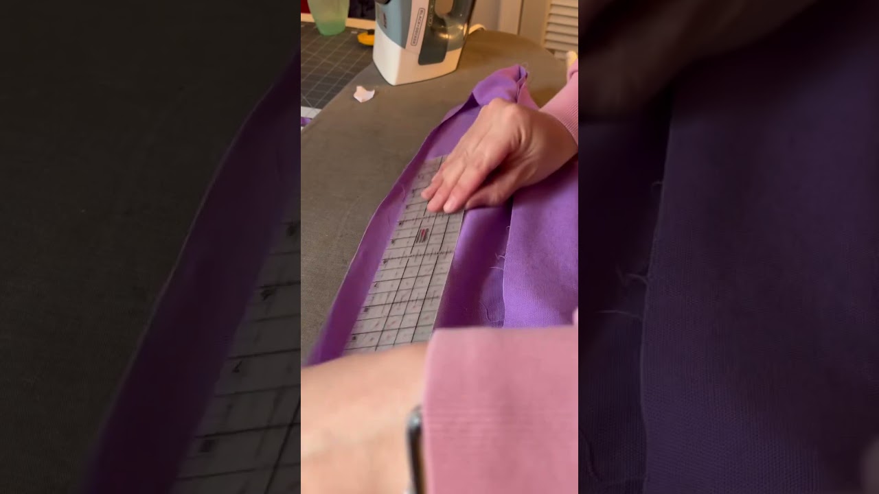 A hot hem ruler is my secret to get perfect hems every time🙌🏼