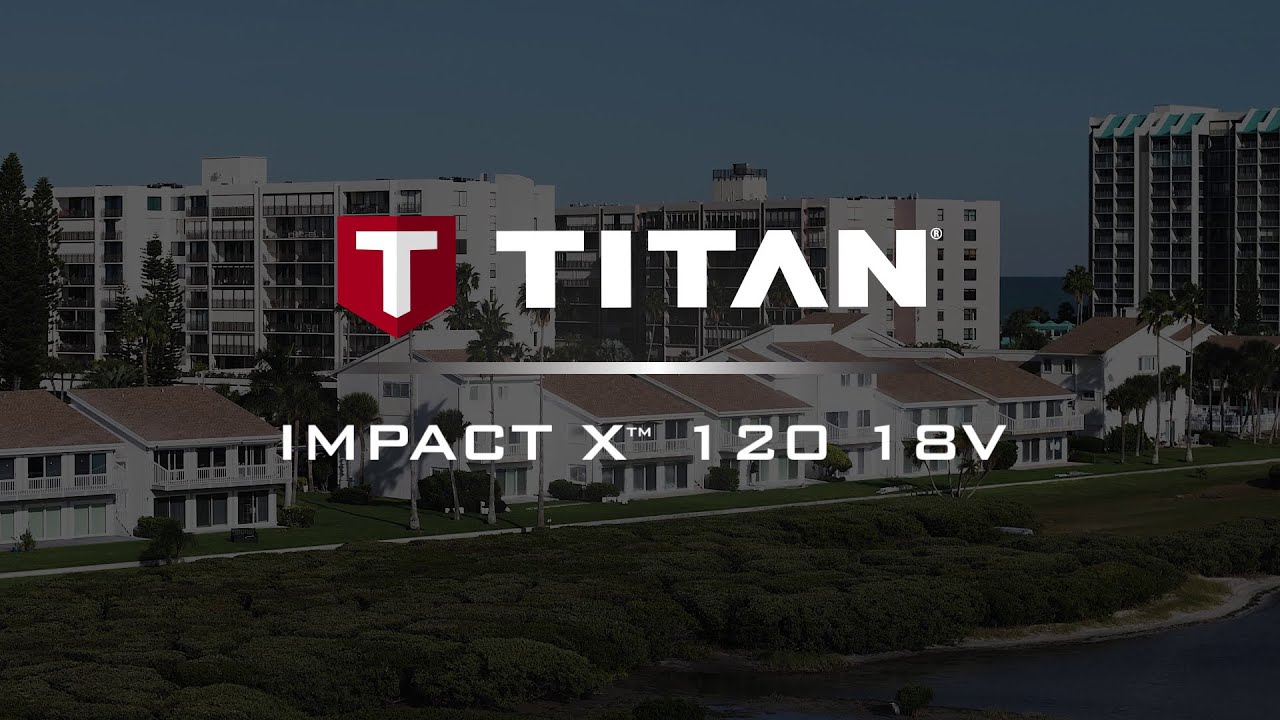 Titan ® Impact X™ 120 18V Mobile Spray System