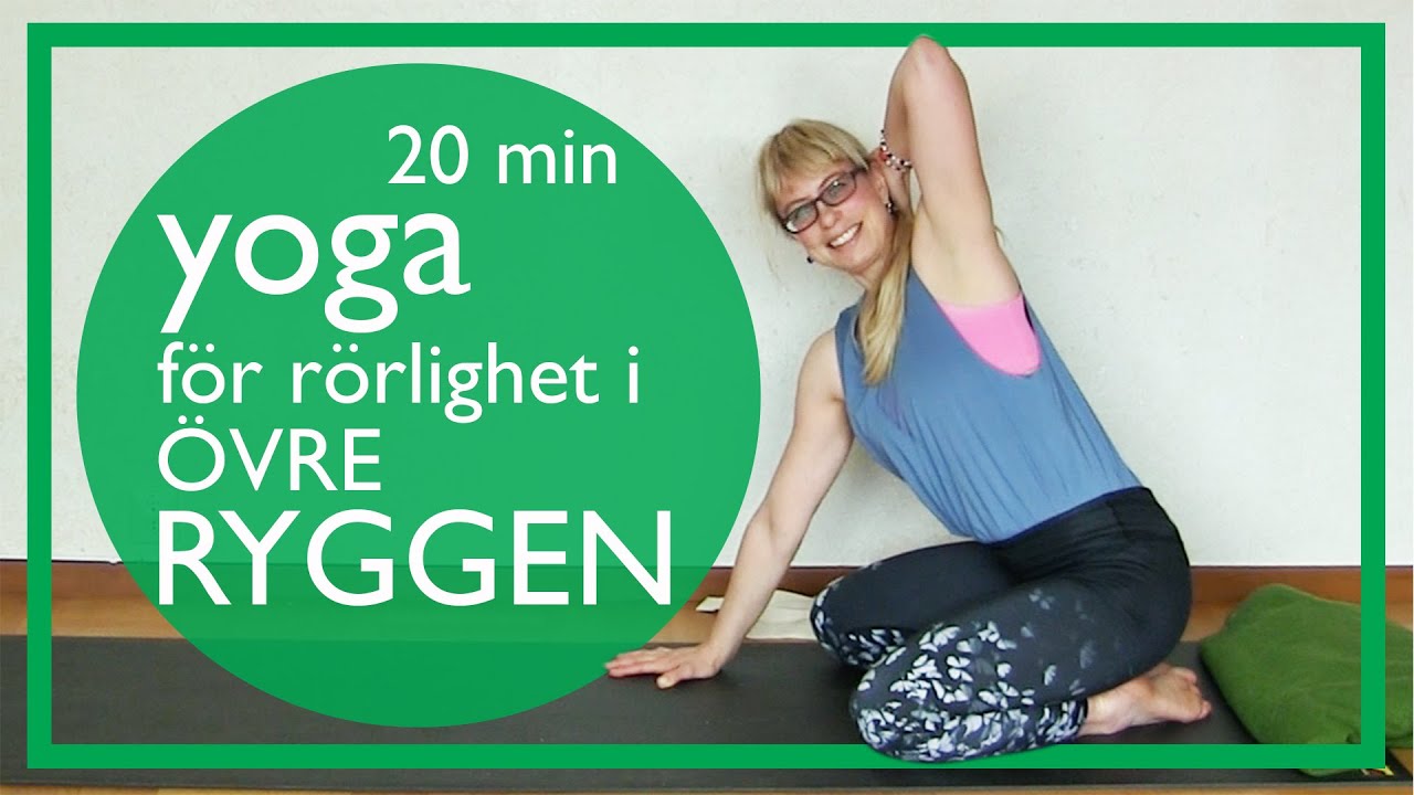 YOGAPASS 20 min för ryggen (övre ryggen)
