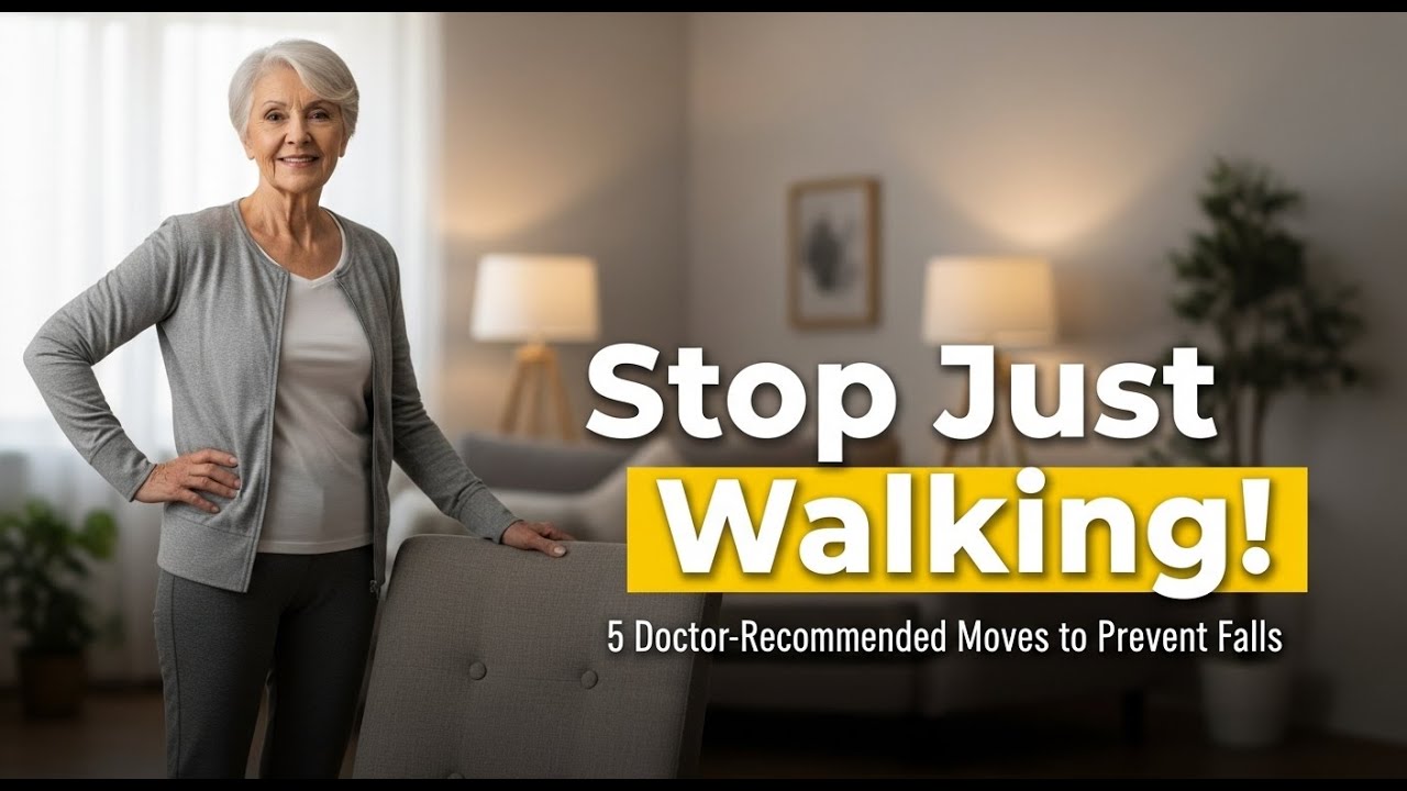 After 60, Stop Just Walking! 5 Doctor-Recommended Moves to Prevent Falls