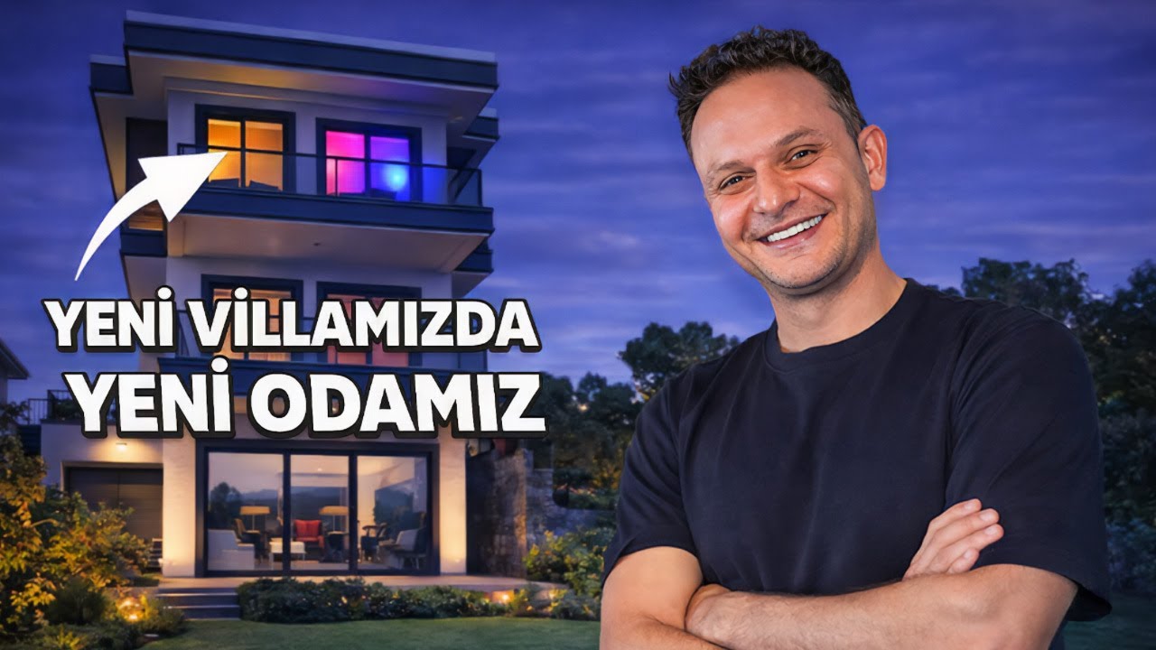 YENİ VİLLAMIZDA: YENİ ODAMIZ & OFİSİMİZ ( BÖLÜM 1 )
