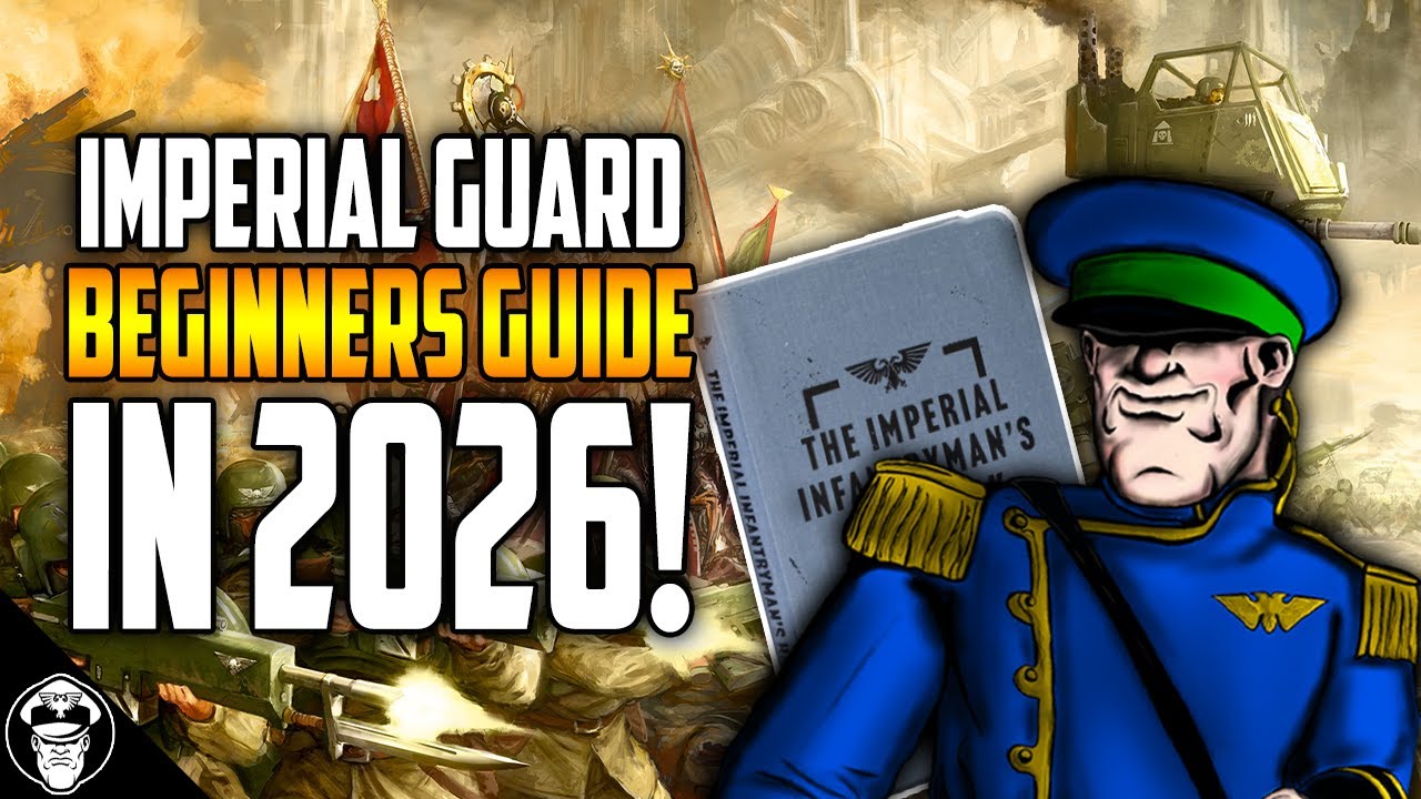 My 5 Top Tips For Beginner Guard Players in 2026! | Astra Militarum | Warhammer 40,000