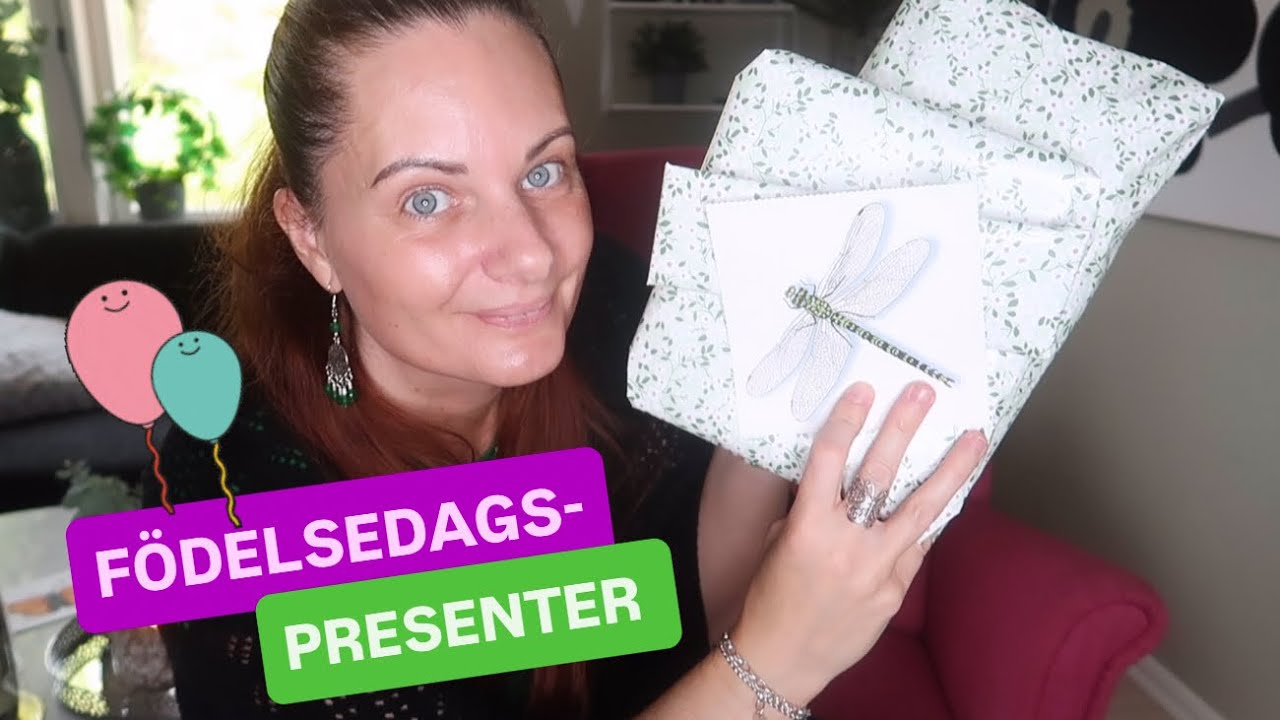 Köper en födelsedagspresent till mig själv och slår in paket till vänner! 