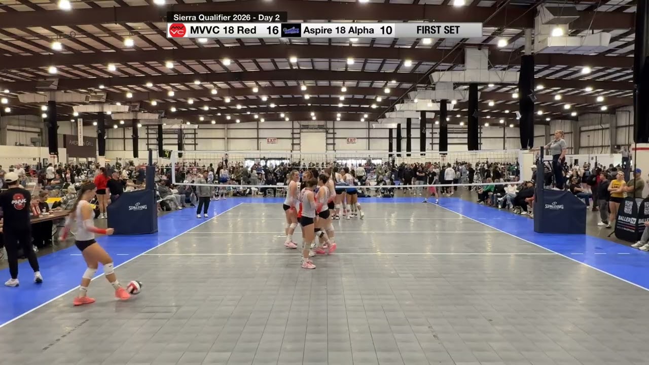 Sierra National Qualifier 2026 (03/01/2026): MVVC 18-Red vs Aspire 18 Alpha