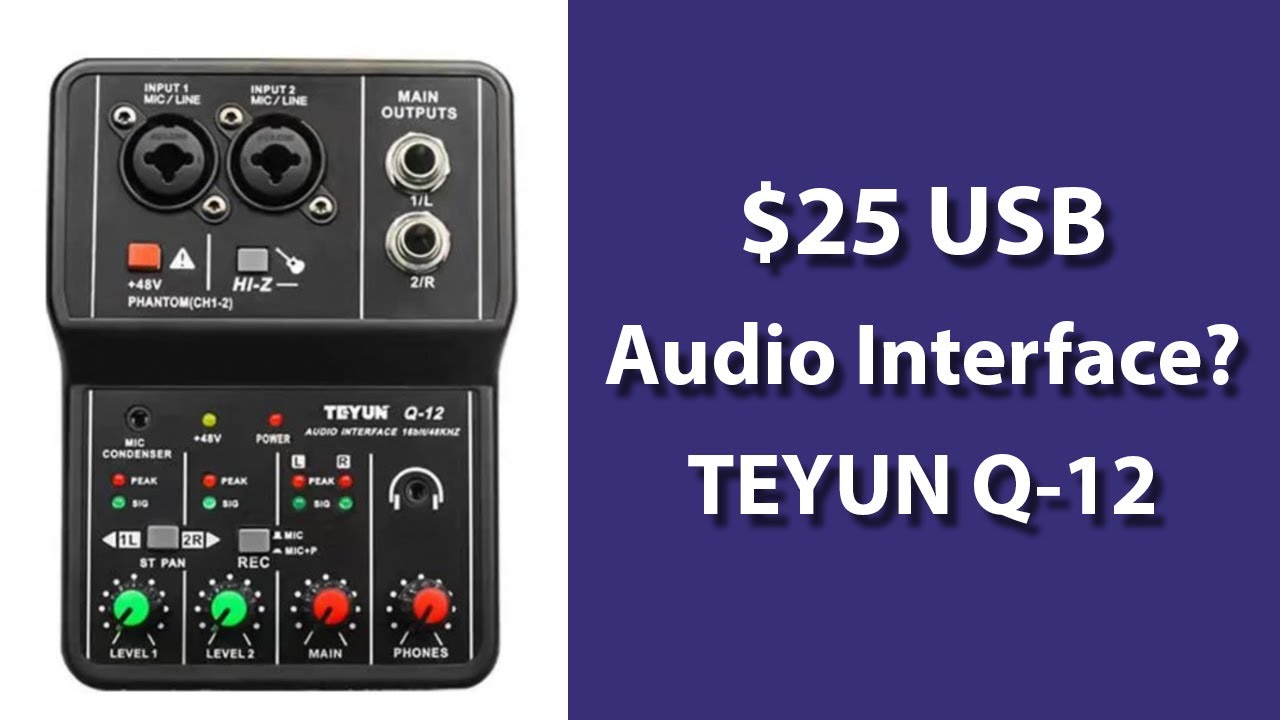 USB-интерфейс за 25 долларов? TEYUN Q-12