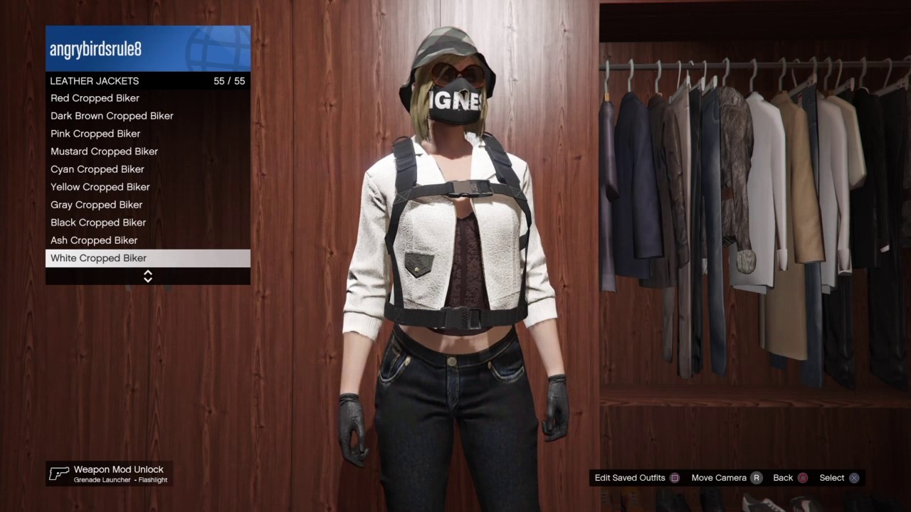 Gta MODDED OUTFITS COMPONENTS FOR MALE. AFTER PATCH 1.39 (DIRECTOR MODE GLITCH) PS4 ONLY